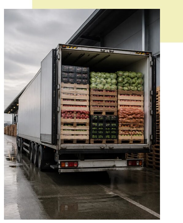 Перевозка плодоовощной продукции в Воткинск по цене от 5180 р. | Агросервис-Втк